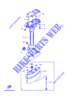 FOURREAU   FUT pour Yamaha F4A 4 Stroke, Manual Starter, Tiller Handle, Manual Tilt de 2007