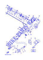 ALIMENTATION CARBURANT 2 pour Yamaha F4A Manual Starter, Tiller Handle, Manual Tilt, Shaft 20