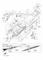 CADRE 2 pour Yamaha SRVIPER M-TX LE 153 de 2016