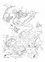 COUVERCLE CARROSSERIE AVANT pour Yamaha SRVIPER M-TX LE 153 de 2016