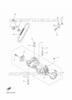 POMPE A HUILE pour Yamaha SRVIPER M-TX LE 153 de 2016