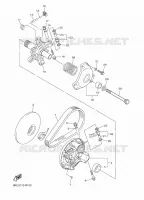 POULIE PRIMAIRE pour Yamaha SRVIPER M-TX LE 153 de 2016