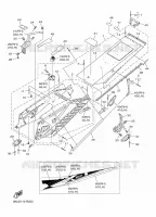 CADRE 2 pour Yamaha SRVIPER M-TX LE 162 de 2016