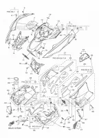 COUVERCLE CARROSSERIE AVANT pour Yamaha SRVIPER M-TX LE 162 de 2016