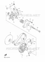 POULIE PRIMAIRE pour Yamaha SRVIPER M-TX LE 162 de 2016