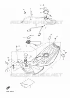 RESERVOIR A CARBURANT pour Yamaha SRVIPER M-TX LE 162 de 2016