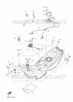 RESERVOIR A CARBURANT pour Yamaha SRVIPER M-TX SE 162 de 2016