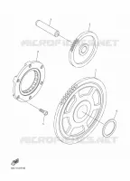 DEMARREUR KICK pour Yamaha SRVIPER R-TX DX de 2016