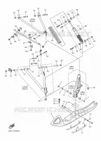 SKI pour Yamaha SRVIPER R-TX DX de 2016