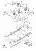 SUSPENSION DE CHENILLE 1 pour Yamaha SRVIPER R-TX DX de 2016