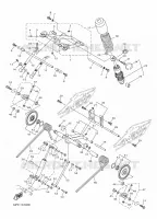 SUSPENSION DE CHENILLE 2 pour Yamaha SRVIPER R-TX DX de 2016