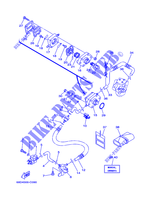 ALIMENTATION CARBURANT 2 pour Yamaha F4M Manual Start, Manual Tilt, Tiller Handle, Shaft 15