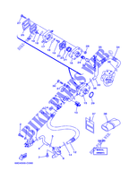ALIMENTATION CARBURANT 2 pour Yamaha F4M Manual Start, Manual Tilt, Tiller Handle, Shaft 15