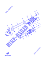 SOUPAPE pour Yamaha F4A Manual Starter, Tiller Handle, Manual Tilt, Shaft 20
