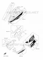EMBLEME pour Yamaha SRVIPER S-TX DX 137 de 2016