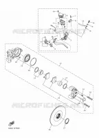 FREIN pour Yamaha SRVIPER S-TX DX 137 de 2016