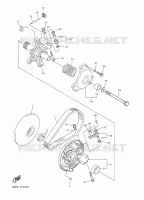 POULIE PRIMAIRE pour Yamaha SRVIPER S-TX DX 137 de 2016