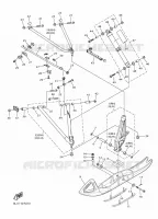 SKI pour Yamaha SRVIPER S-TX DX 137 de 2016