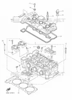 CULASSE pour Yamaha SRVIPER X-TX SE de 2016