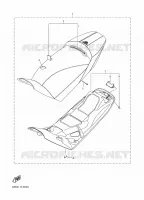 SELLE pour Yamaha SRVIPER X-TX SE de 2016