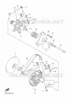 POULIE PRIMAIRE pour Yamaha RS VIKING PROFESSIONAL de 2015