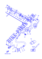 ALIMENTATION CARBURANT 2 pour Yamaha F4A Manual Starter, Tiller Handle, Manual Tilt, Shaft 15