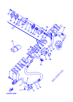 ALIMENTATION CARBURANT 2 pour Yamaha F4A 4 Stroke, Manual Starter, Tiller Handle, Manual Tilt de 2002