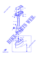 FOURREAU   FUT pour Yamaha F4A 4 Stroke, Manual Starter, Tiller Handle, Manual Tilt de 2002