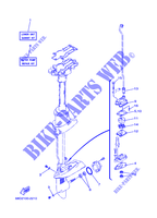 KIT DE REPARATION 2 pour Yamaha F4A 4 Stroke, Manual Starter, Tiller Handle, Manual Tilt de 2002