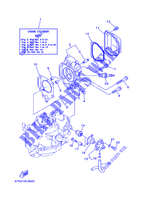 CYLINDRE / CARTER MOTEUR pour Yamaha F4A 4 Stroke, Manual Starter, Tiller Handle, Manual Tilt de 2001