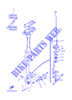 KIT DE REPARATION 2 pour Yamaha F4A 4 Stroke, Manual Starter, Tiller Handle, Manual Tilt de 2001