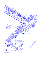 ALIMENTATION CARBURANT 2 pour Yamaha F4A 4 Stroke, Manual Starter, Tiller Handle, Manual Tilt de 2001