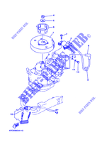 ALLUMAGE pour Yamaha F4A 4 Stroke, Manual Starter, Tiller Handle, Manual Tilt de 2001