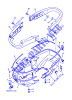 CAPOT INFERIEUR pour Yamaha F4A 4 Stroke, Manual Starter, Tiller Handle, Manual Tilt de 2001