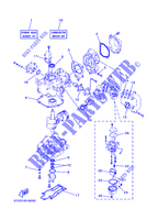 KIT DE REPARATION 1 pour Yamaha F4A 4 Stroke, Manual Starter, Tiller Handle, Manual Tilt de 2001