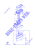 FOURREAU   FUT pour Yamaha F4A 4 Stroke, Manual Starter, Tiller Handle, Manual Tilt de 2000
