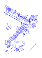 ALIMENTATION CARBURANT 2 pour Yamaha F4A 4 Stroke, Manual Starter, Tiller Handle, Manual Tilt de 2000