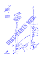 KIT DE REPARATION 2 pour Yamaha F4A 4 Stroke, Manual Starter, Tiller Handle, Manual Tilt de 2000