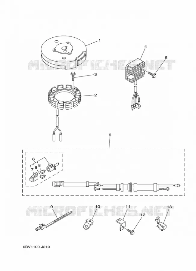 PIÈCES OPTIONNELLES Yamaha OUTBOARD ENGINES 5hp (3.7kW) 2010 F5  F5AMHS
