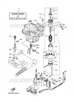 PIÈCES OPTIONNELLES 1 pour Yamaha F6A 4 Stroke, Manual Starter, Tiller Handle, Manual Tilt de 2008
