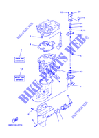 KIT DE REPARATION 3 pour Yamaha F6M Manual Start, Manual Tilt, Tiller Control, Shaft 20