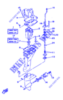 KIT DE REPARATION 2 pour Yamaha F8A 4 Stroke, Manual Start de 1989