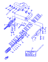 DIRECTION pour Yamaha F8A 4 Stroke, Manual Start de 1988
