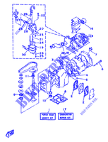 KIT DE REPARATION 1 pour Yamaha F8A 4 Stroke, Manual Start de 1988