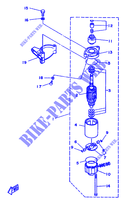MOTEUR ELECTRIQUE pour Yamaha F8A 4 Stroke, Manual Start de 1988