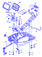 CAPOT INFERIEUR pour Yamaha F8B 4 Stroke, Electric Start de 1993