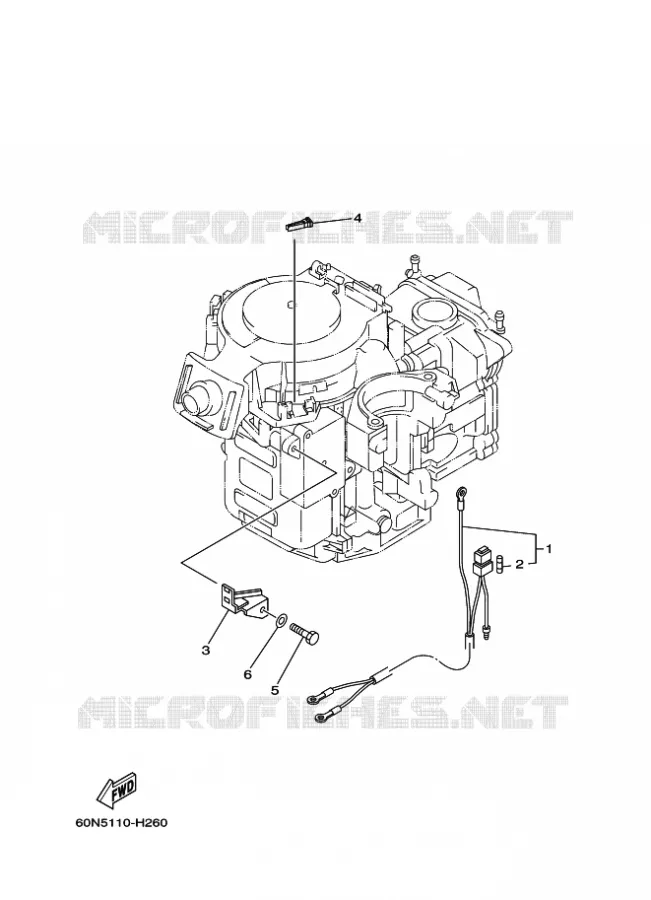PIÈCES OPTIONNELLES 2 Yamaha OUTBOARD ENGINES 8hp (5.9kW) 2014 F8  F8CMHL