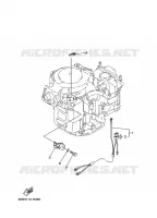 PIÈCES OPTIONNELLES 2 pour Yamaha F8C Manual Starter, Tiller Handle, Manual Tilt, Shaft 15