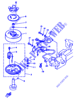 ALLUMAGE pour Yamaha 2B 2 Stroke, Manual Starter, Tiller Handle, Manual Tilt de 1996