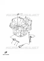 PIÈCES OPTIONNELLES 2 pour Yamaha F8C Manual Starter, Tiller Handle, Manual Tilt, Shaft 20